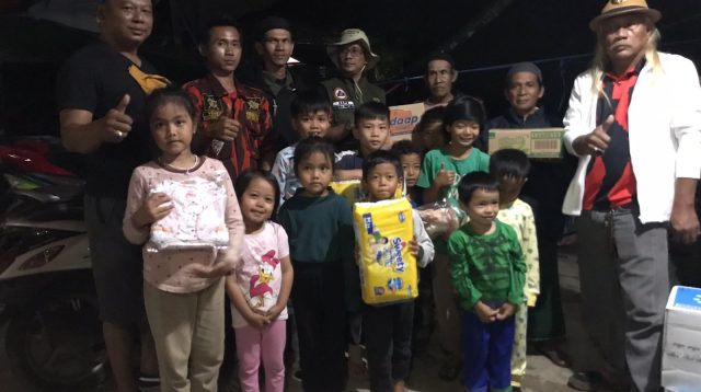 MPC Pemuda Pancasila Kab. Bekasi Serahkan Bantuan Korban Gempa Cianjur