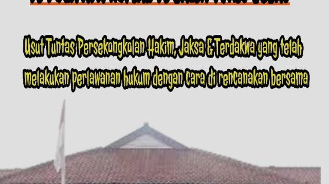Ketua Investigasi Manggala Agus Satria Sebut Vonis Bebas Mantan Ketua DPRD Jabar Dan Istrinya, Rekayasa Kasus, Hakim Masuk Angin