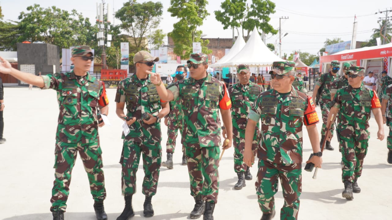 Pangdam I/BB, Danrem 023/KS Pastikan Pengamanan Perhelatan F1H20 di Balige