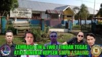 IWO I & LSM  : Pecat KS SMPN 1 Saling Empat Lawang, Desak Kejari Audit Dana Bos  Disinyalir Indikasi Kuat KKN