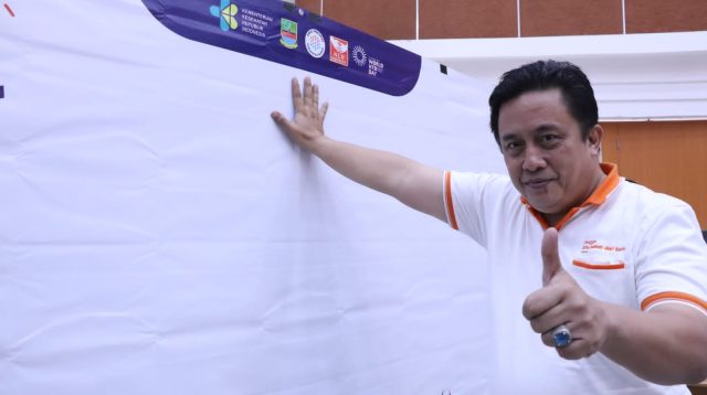 Sekda Kabupaten Bekasi Melaunching Program Kotaku