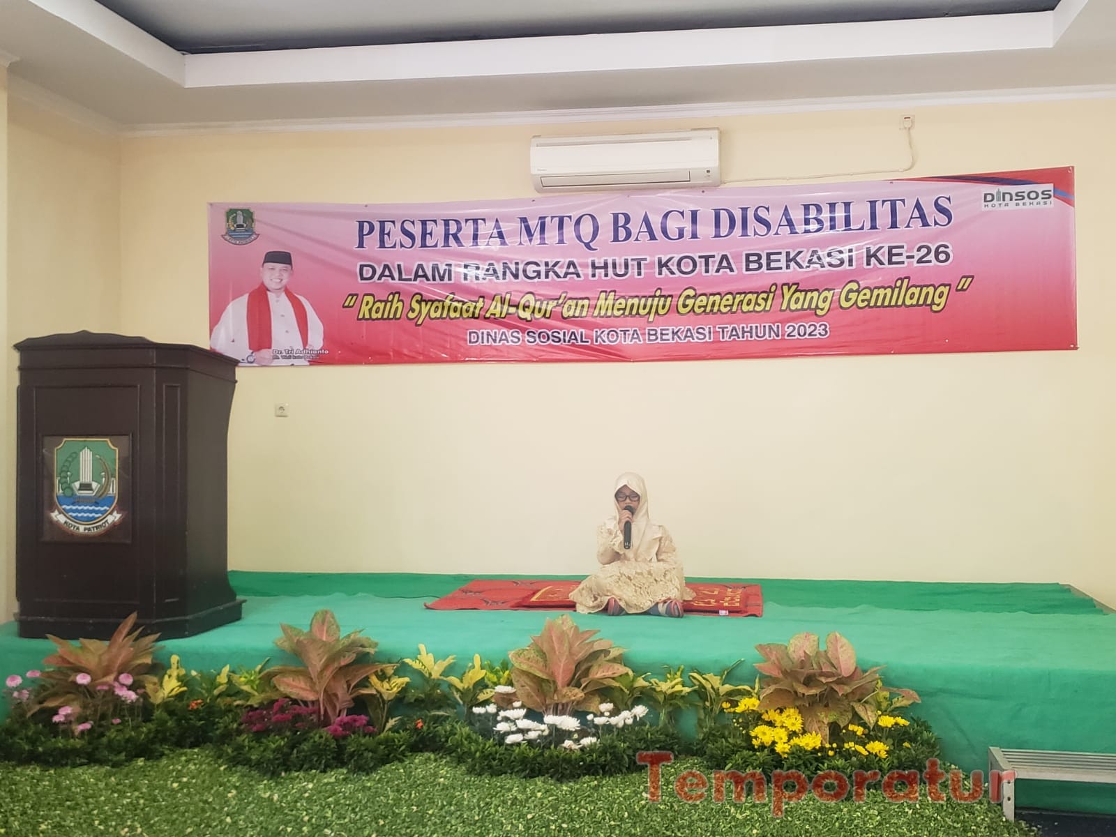 Lomba MTQ Penyandang Disabilitas Meriahkan Jelang HUT Ke 26 Kota Bekasi 