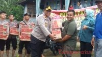 Bantu Korban Banjir, Kapolres Pagaralam dan Polda Sumsel Kirim Satu Pleton Personil dan Logistik ke Pulau Pinang
