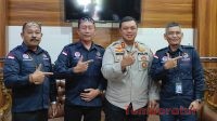 Pengurus IWO-I Kota Pagaralam Audisi ke Kapolres