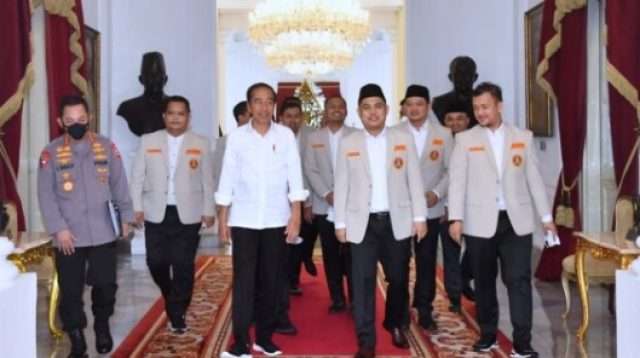 Presiden Jokowidodo  Terima Kunjungan PP Pemuda Muhammadiyah