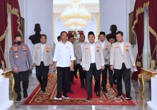 Presiden Jokowidodo  Terima Kunjungan PP Pemuda Muhammadiyah
