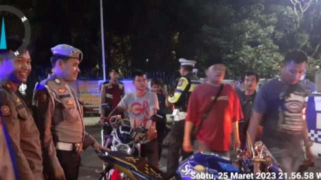 Jaga Kondusifitas Selama Ramadhan, Polres Lebak Gelar Patroli Gabungan Skala Besar