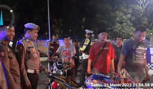 Jaga Kondusifitas Selama Ramadhan, Polres Lebak Gelar Patroli Gabungan Skala Besar