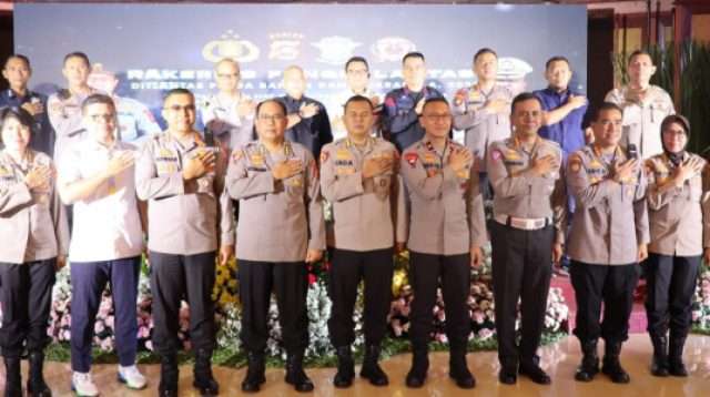Ditlantas Polda Banten dan Jajaran Gelar Rakernis Tahun 2023