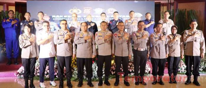 Ditlantas Polda Banten dan Jajaran Gelar Rakernis Tahun 2023