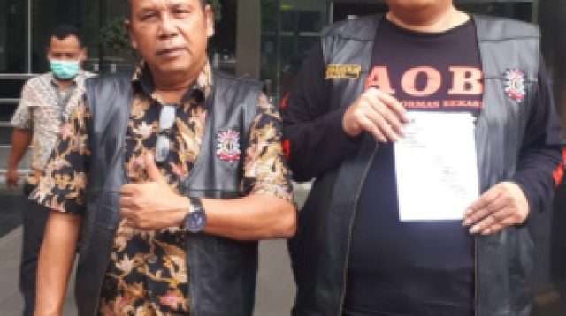 A.O.B RESMI LAPORKAN Dugaan Tindak Pidana Gratifikasi PJ.Bupati Bekasi ke KPK-RI