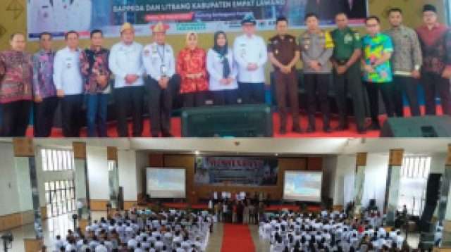 Seluruh Kepala Desa Sekabupaten Empat Lawang Hadiri Musrenbang RKPD Kabupaten Empat lawang