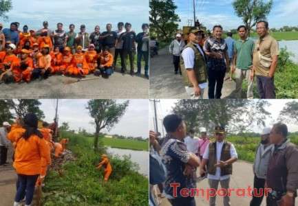 Sekretaris Kecamatan Cikarang Timur H Aris Sadikin Asnawi Dan UPTD Wilayah 5 Sidak Pembuangan Sampah Ilegal