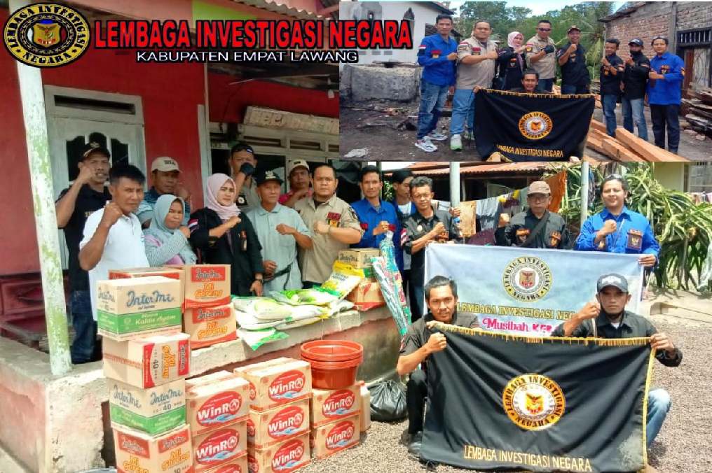 Berikan Bantuan Korban Kebakaran LIN Langsung Ke TKP