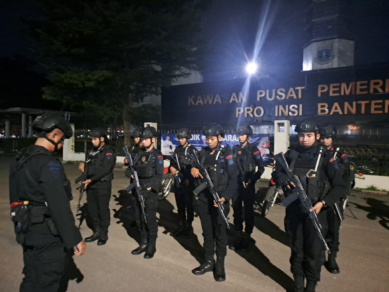 Satbrimob Polda Banten Gencarkan Laksanakan Patroli Malam Selama Bulan Ramadhan