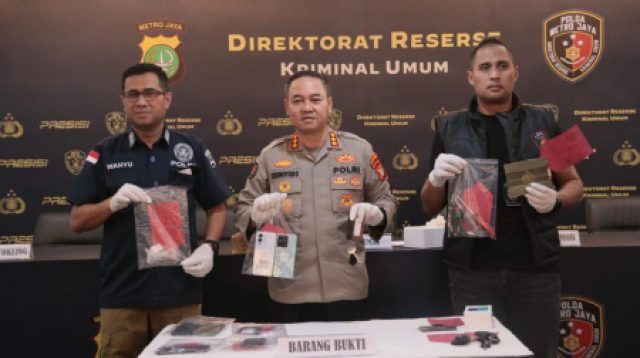 Polda Metro Jaya Tangkap Para Pelaku Pencurian dan Kekerasan Modus Kecubung