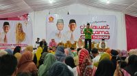 Ribuan Masyarakat Bekasi Hadiri Acara Berkah Ramadhan Sholawat Bersama Obon Tabroni