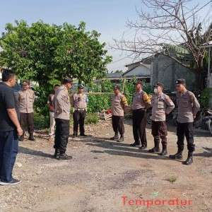 Polsek Tambelang Giat Pengamanan Ibadah Paskah Jemaah GPdI Immanuel Pantecosta
