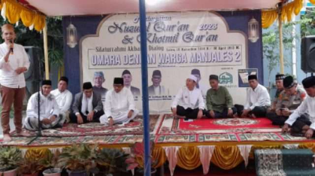 Anggota DPRD Provinsi Jawa Barat Irpan Haeroni Bersama PJ Bupati Dani  Ramdan Sambut Nuzulul Qur’an di Tamsel
