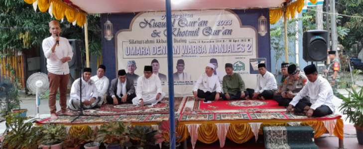 Anggota DPRD Provinsi Jawa Barat Irpan Haeroni Bersama PJ Bupati Dani  Ramdan Sambut Nuzulul Qur’an di Tamsel