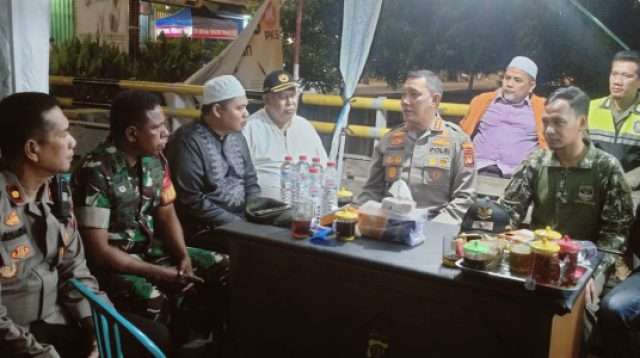 Kombes Pol Komarudin Cek Pos Pantau Ramadhan, Pastikan Keamanan di Wilayah Jakpus