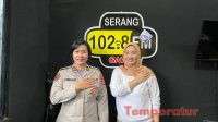 Sosialisasi Penerimaan Polri Tahun 2023, Biro SDM Polda Banten Gelar Talk Show di Radio Serang Gawe