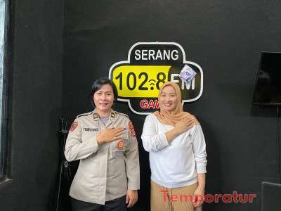 Sosialisasi Penerimaan Polri Tahun 2023, Biro SDM Polda Banten Gelar Talk Show di Radio Serang Gawe