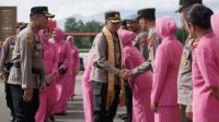 Polres Pringsewu Polda Lampung Gelar Acara Farewel Dan Welcome Parade AKBP Rio Cahyowidi Dan AKBP Benny Prasetya