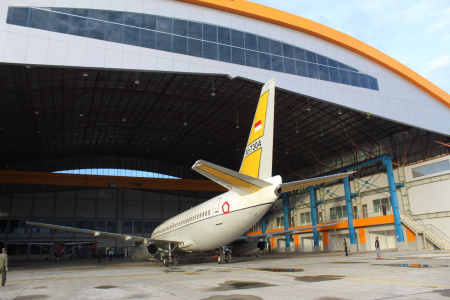 Pesawat B-737 AI-7304 TNI AU Berhasil di Evakuasi