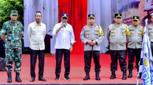Kurangi Beban Jalan Tol dan Arteri, Kapolri Lepas 434 Bus Mudik Gratis Polri Presisi