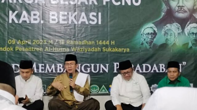 Pj Bupati Bekasi Dani Ramdan: NU Menjadi Perekat Persatuan di Tengah Masyarakat