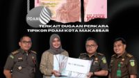 Penyidik Pidsus Kejati Sulsel Menyita Uang Rp. 1,5 M Dalam Perkara Dugaan Tindak Pidana Korupsi Penggunaan Dana PDAM Kota Makassar Untuk Pembayaran Tantiem Dan Bonus Jasa Produksi Tahun 2017 S/D 2019