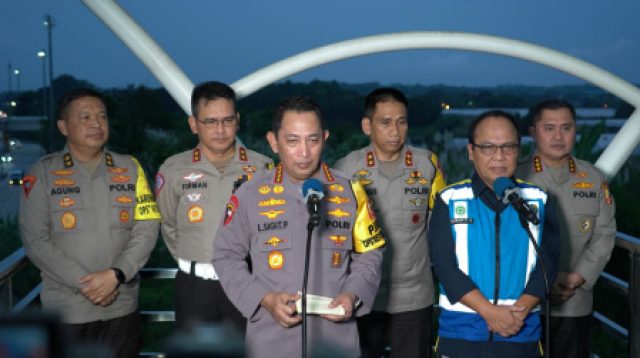 Kapolri Pantau Arus Balik Di Km 70