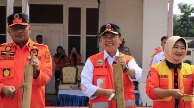 Ketua FPRB Kabupaten Bekasi Hadiri Apel HKBN Tahun 2023 Bersama Pj.Bupati Bekasi