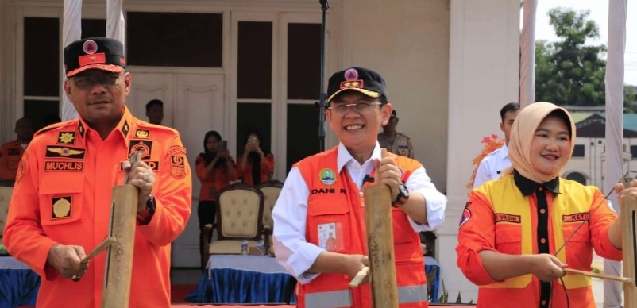 Ketua FPRB Kabupaten Bekasi Hadiri Apel HKBN Tahun 2023 Bersama Pj.Bupati Bekasi