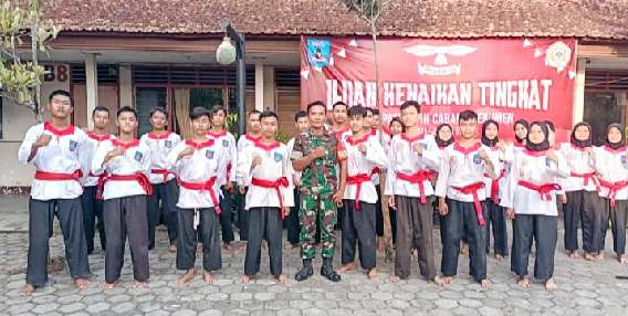 Ujian Kenaikan Tingkat Perguruan Pencak Silat Merpati Putih Cabang Kebumen