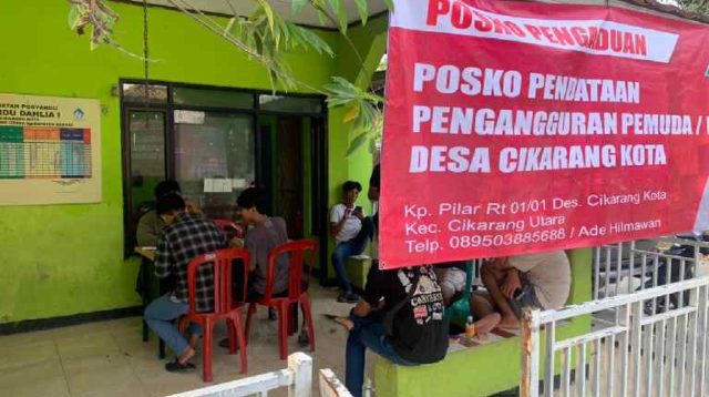 Gerakan Pemuda Ansor Ranting Cikarang Kota Dirikan POSKO Pengangguran