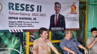 Irpan Haeroni.S.E. Anggota DPRD Provinsi Jabar Fraksi Partai Gerindra Gelar Reses II Tahun Sidang 2022-2023 Di Story Cafe