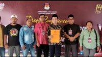 Budiyanto, S.Pi Calon DPD RI Dapil Jawa Barat Menyerahkan Berkas Persyaratan ke KPUD Jawa Barat