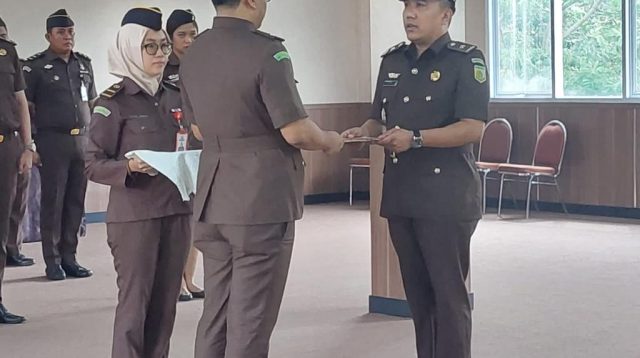 Kejari Kabupaten Bekasi Gelar Sertijab Pergantian Kasi Intel