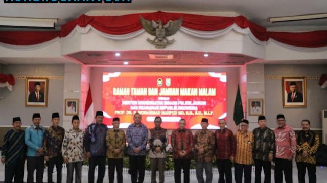 Pemrov Riau Gelar Silaturahmi Bersama Menkopolhukam Mahfud, MD