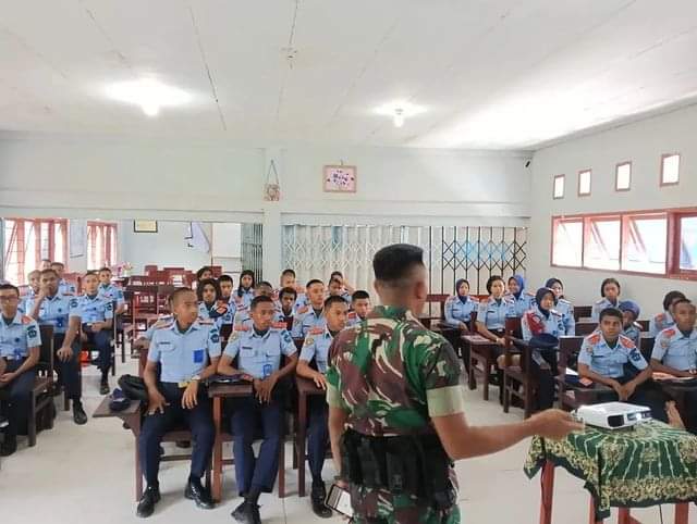 Brigif R 20/IJK Kostrad Tanamkan Cinta NKRI Serta Bangun Wawasan Kebangsaan
