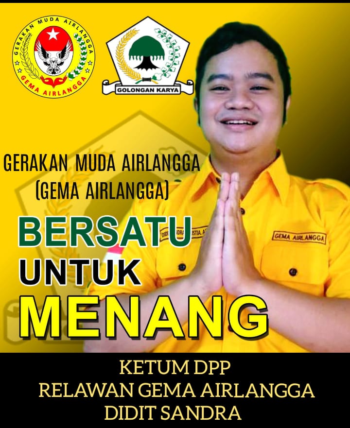 Relawan Gema Airlangga Mendukung Duet Prabowo & Airlangga Demi Kemenangan Rakyat Indonesia