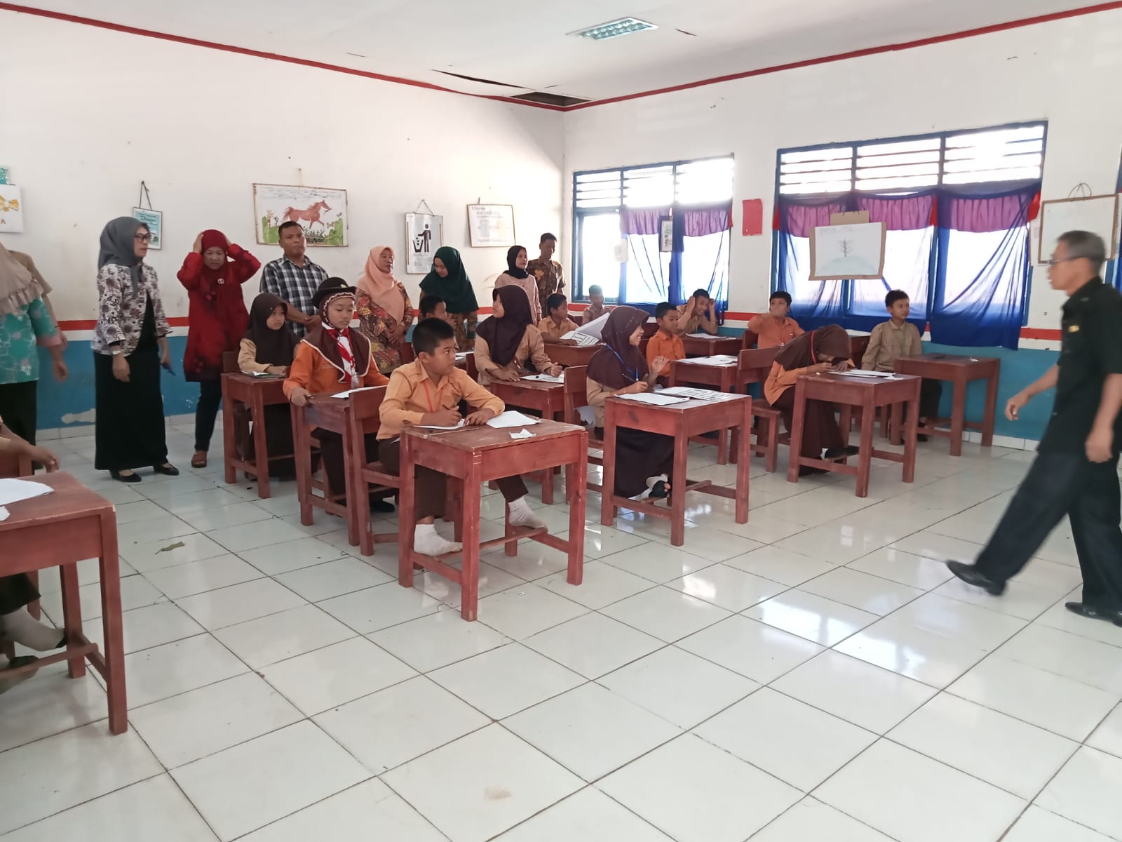 Mustopa Kamal Merasa Puas, UAS SDN 01 Lintang Kanan Sesuai Dengan Ekspektasi