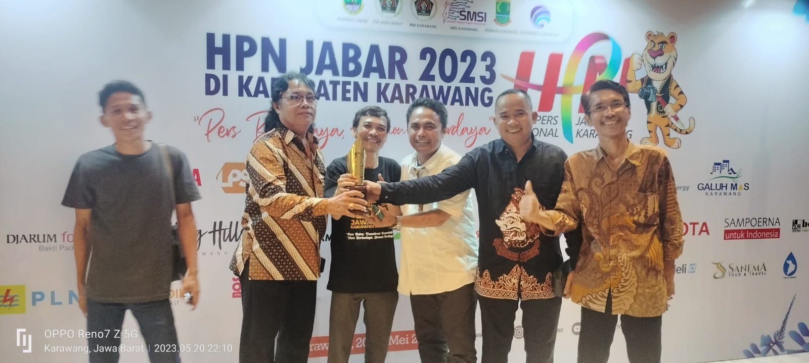 Puncak Perayaan HPN 2023  Tingkat Jabar   di Karawang Bernuansa Budaya
