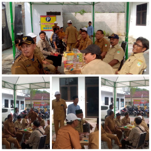 Kades Karang Sentosa Adakan Halal Bihalal Di Aula Desa Karang Sentosa