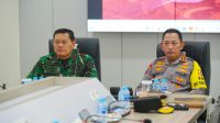 Tinjau 91 Command Center, Kapolri dan Panglima TNI Pastikan Kesiapan Personel Jelang KTT ASEAN