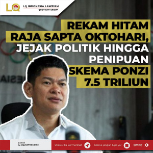 Citra Raja Sapta Oktohari Jeblok Akibat Skandal Skema Ponzi 7.5 Triliun