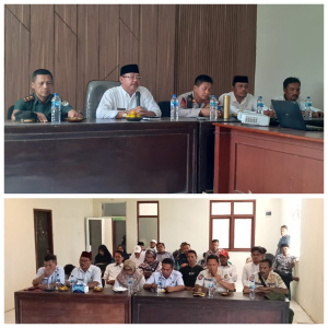 Camat Sukakarya Bersama Unsur Muspika, Adakan Kunjungan Kerja Ke Desa Sukamurni