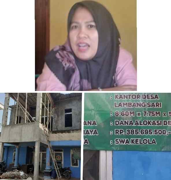 Anggaran Dana Desa Lambang Sari Diduga Banyak Permainan dan KKN